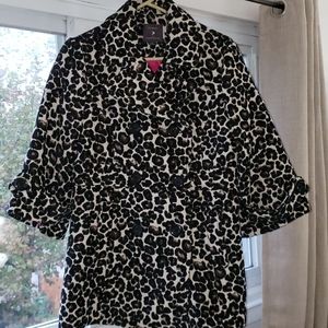 Double Breasted Pea Coat with Pockets